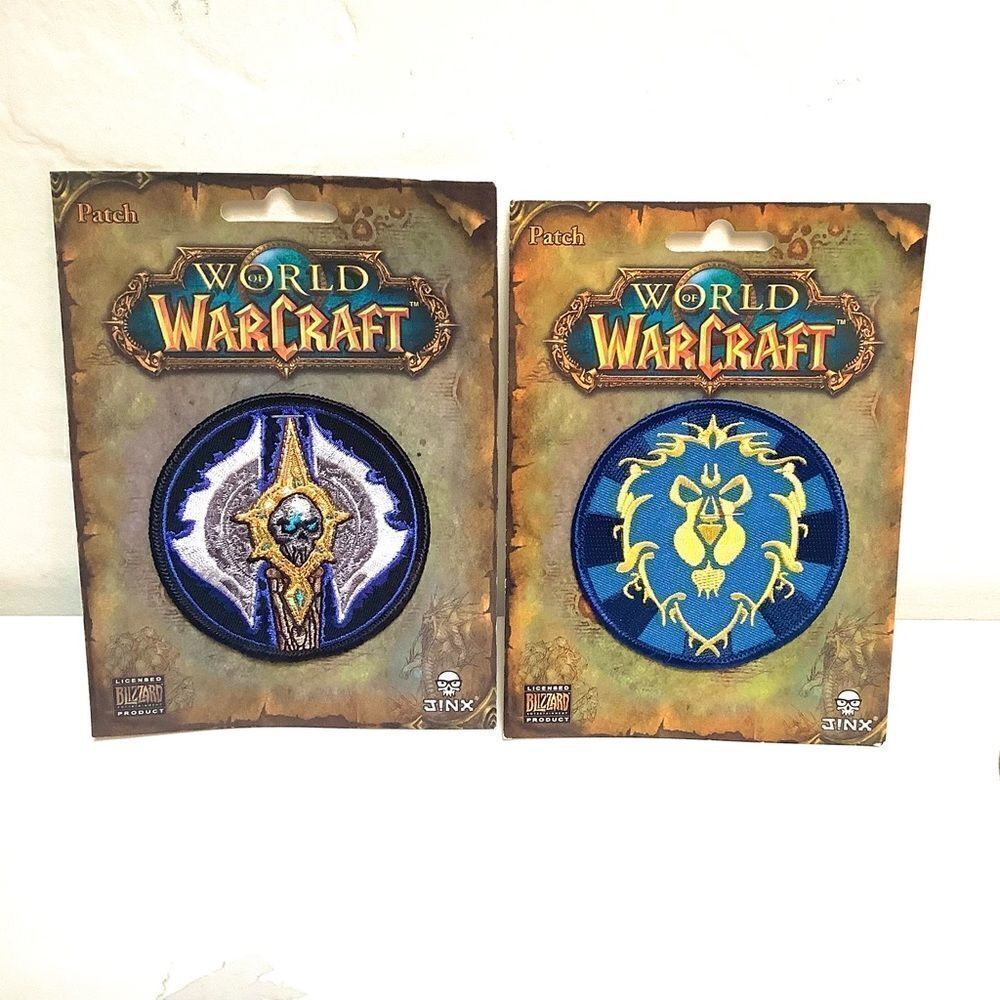 World Of Warcraft Lion Jinx Blizzard Death Knight 3" Logo Gaming Patch